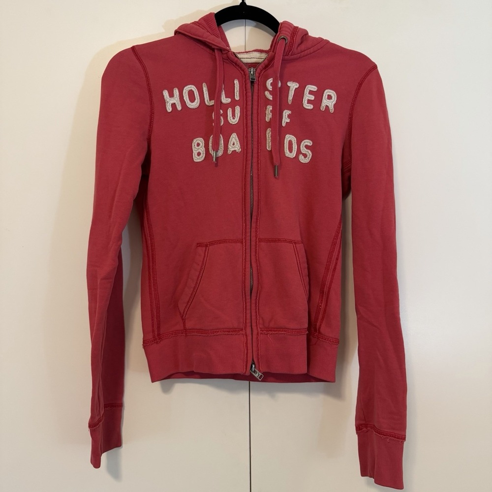 Y2K Hollister Zip Up Sweatshirt‎ Vintage